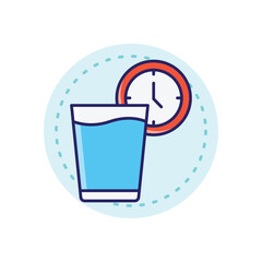 Iftar Time vector icon