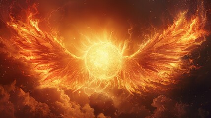 Fiery Wings of the Sun