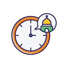 Time vector icon 