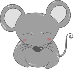 Cartoon mouse