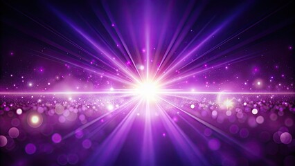 Fototapeta premium Abstract background with glowing purple light, neon, vibrant, colorful, illuminated, backdrop, design, texture, pattern, glowing