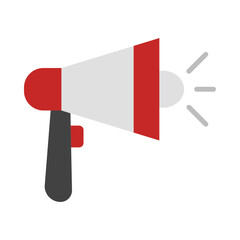 Megaphone flat icon