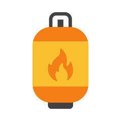 Gas flat icon