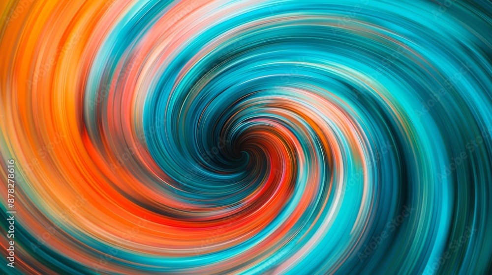 Poster abstract intricate movement with dynamic flow, focus cover all object, deep depth of field, no blur.