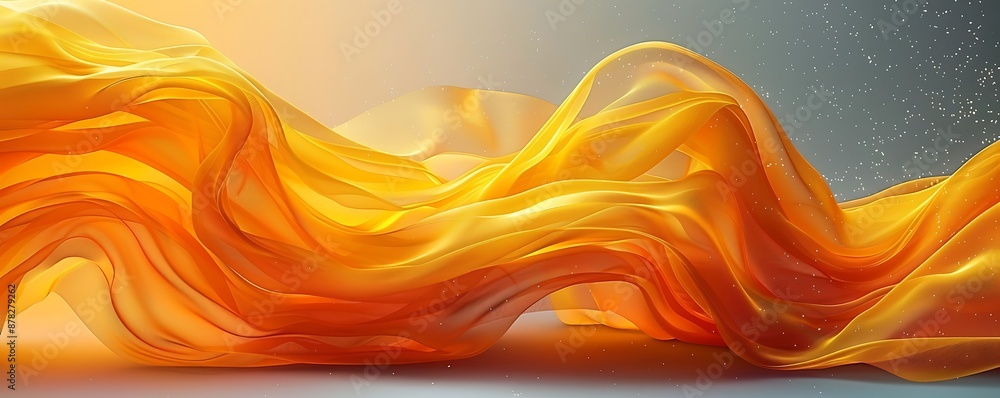 Poster background with smooth lines and curves, creating an elegant atmosphere. suitable for adding text. t