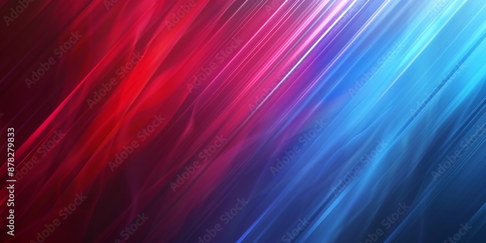 Poster blue red abstract presentation background with stripes lines