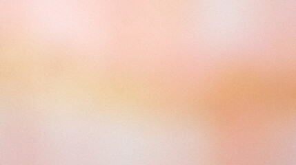 Ziarniste gradientowe tło w kolorach biały beżowy kremowy, szum tekstura na tapecie. Szablon baneru lub plakatu w stylu graficznym retro. Światła ledowe holo bokeh na projekcie okładki