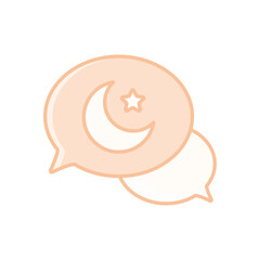 Chat vector icon 