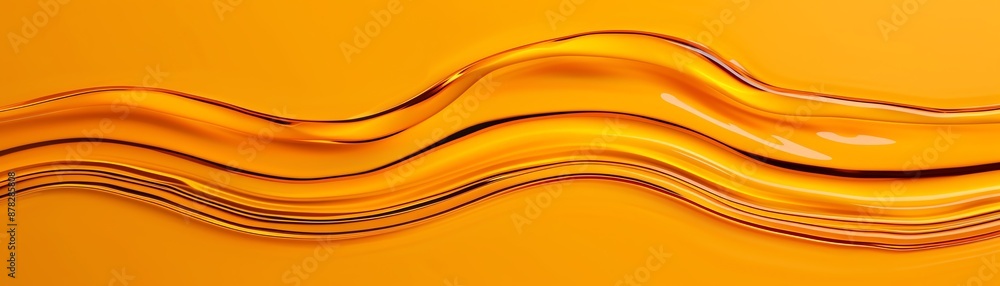 Poster intricate repetitive liquid flow on a smooth background, focus cover all object, deep depth of field