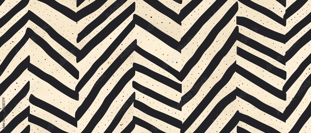 Poster seamless monochrome minimalist pattern on a textured background, focus cover all object, deep depth 