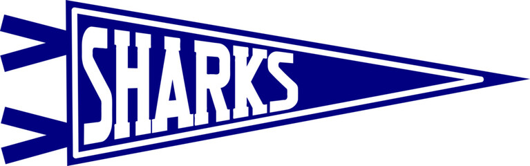 Sharks Team Graphic