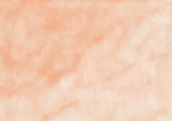 Pink watercolor wet wash paint splash. Soft bright pink coral horizontal background images concept invitation card. Subtle pastel aquarelle texture.Vibrant red orange peach watercolour blush scrapbook