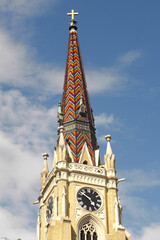 Tower of the Name of Mary Church in Novi Sad, Serbia