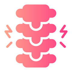 spine gradient icon