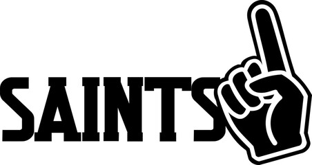 Saints graphic