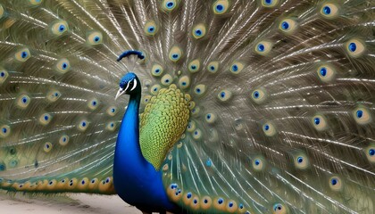 A beautiful peacock
