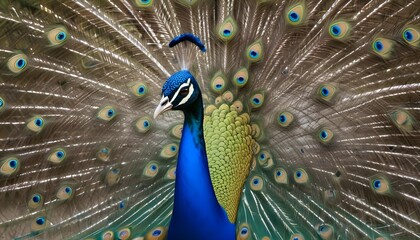 Fototapeta premium A beautiful peacock