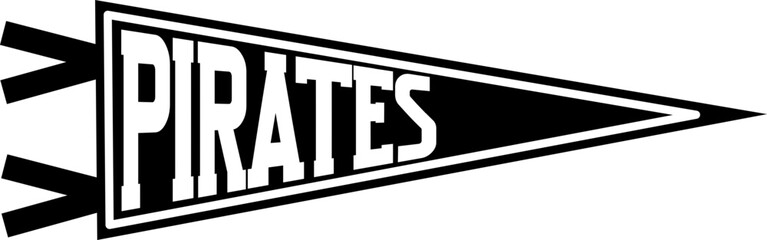 Fototapeta premium Pirates Team Graphic 