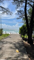path to the Karon beach in Phuket
