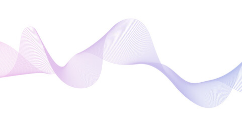 Vector Digital Technology wave background concept. Background lines wave abstract stripe design. White background mesh soft blend.	