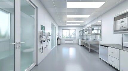 Thin Syringe with Blue Stripes