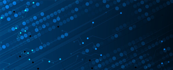 Neural network concept. Connected cells with links. High technology process. Abstract futuristic background. Vector art.