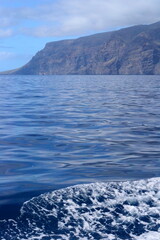 waves on the sea Tenerife Spain