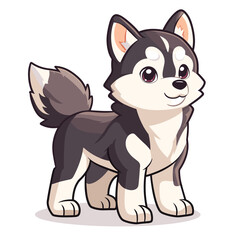 Dog Mascot Logo - Vector Illustration of Dog