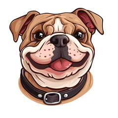 Dog Mascot Logo - Vector Illustration of Dog