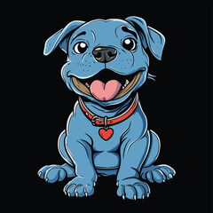 Dog Mascot Logo - Vector Illustration of Dog