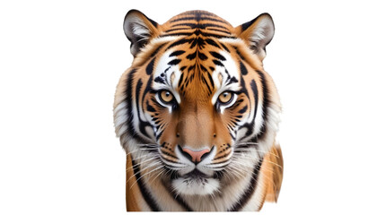 Obraz premium Wild tiger cut out