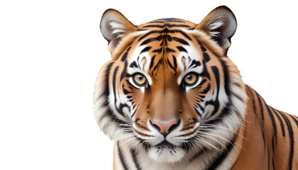 Obraz premium Wild tiger cut out