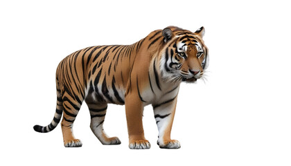Obraz premium Wild tiger cut out