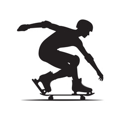Fototapeta premium skateboarders vector illustration