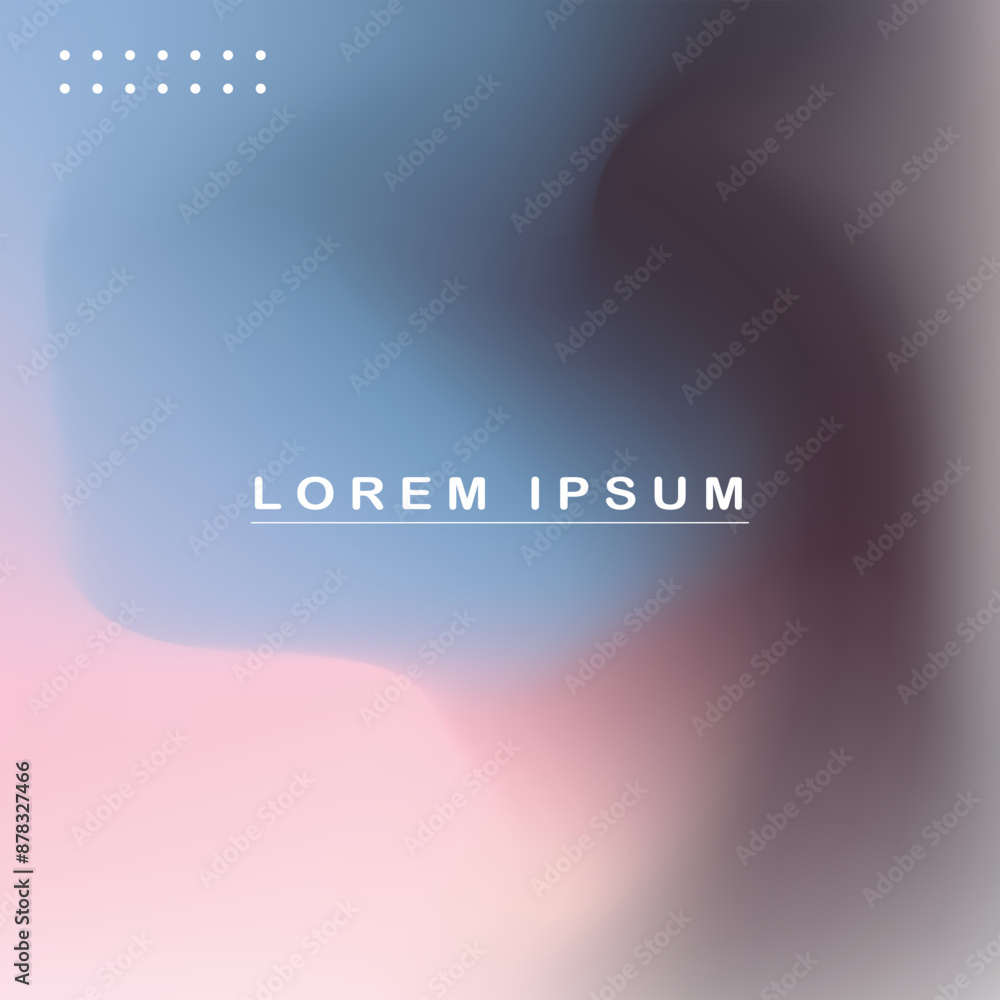 Aufkleber abstract blurred gradient fluid vector background design wallpaper template