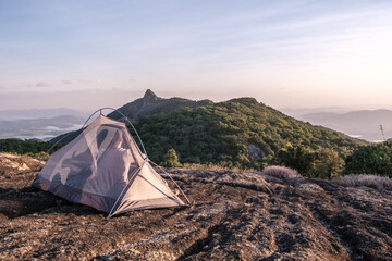 Pico do Lopo - Acampamento 
