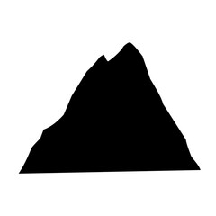  Landscape mountain black ilustrasi design
