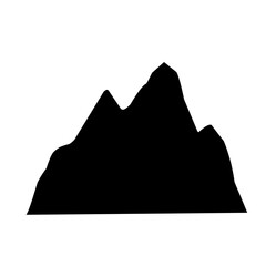  Landscape mountain black ilustrasi design