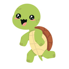 Cute turtle design captivates children