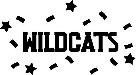 Wildcats Graphic  ©  Dottie Digitals