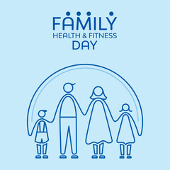 Family Health & Fitness Day is observed on the last Saturday of September each year. 