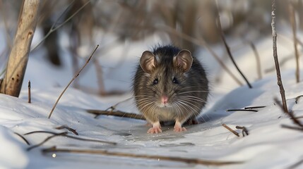 In central minnesota a star nosed rat