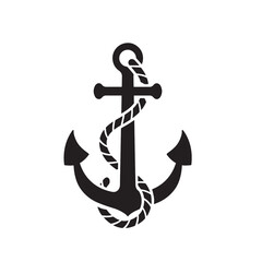anchor on white background