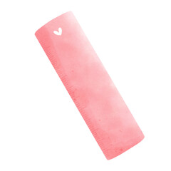 ruler pink