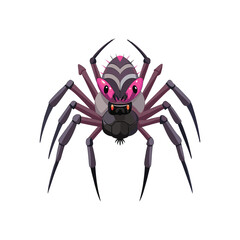 Halloween Spider  Vector illustration
