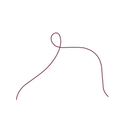 Hand drawn collection of curly swishes, swashes and wavy lines. Vector calligraphy flourishes for text