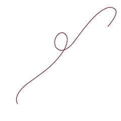 Hand drawn collection of curly swishes, swashes and wavy lines. Vector calligraphy flourishes for text