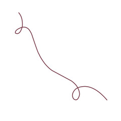 Hand drawn collection of curly swishes, swashes and wavy lines. Vector calligraphy flourishes for text