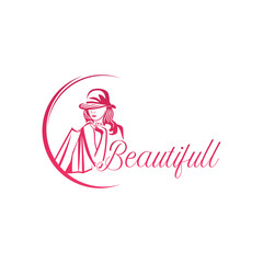 Beautifull women logo