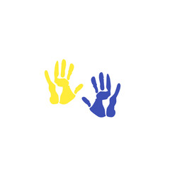 world down syndrome day hand print